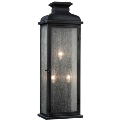 Pediment Outdoor Wall Sconce