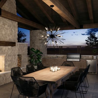 Hilo 9 Light Chandelier