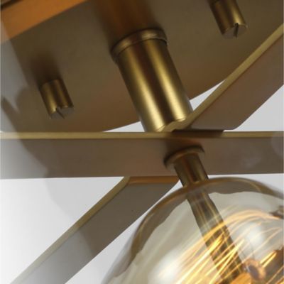 Harrow Semi-Flushmount