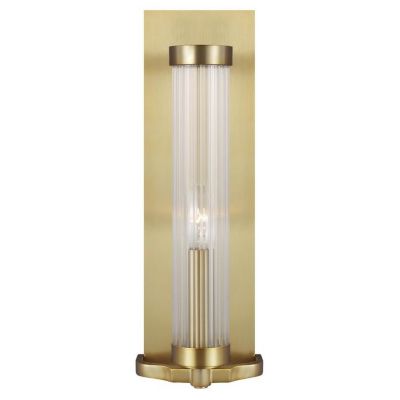 Visual Comfort Studio Baxley One Light Wall Sconce In Burnished Brass