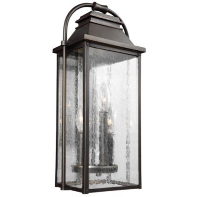 Wellsworth 3 Light Outdoor Wall Sconce