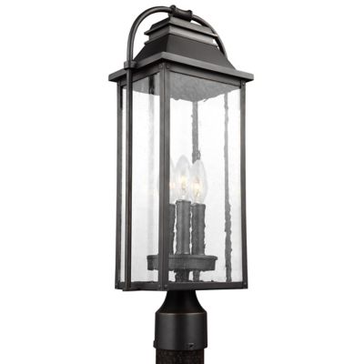 Wellsworth 3-Light Outdoor Post Light