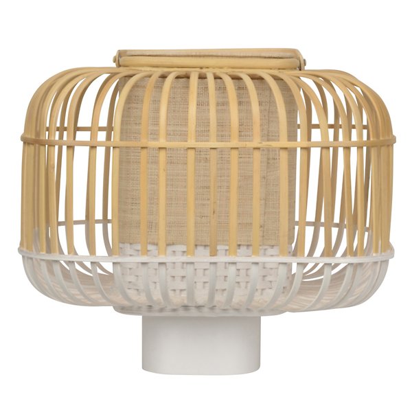 Bamboo Square Table Lamp