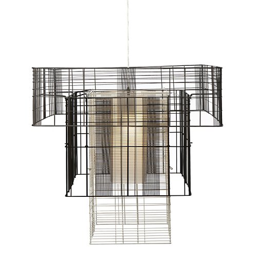 Mesh Cubic Tall Chandelier