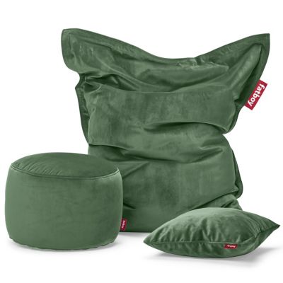 Green velvet bean discount bag