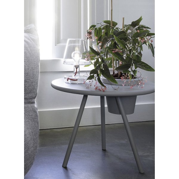 Bakkes Side Table with Planter