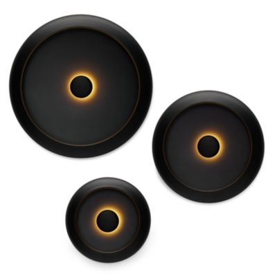 Oloha Trio Rechargeable LED Wall Sconce, Set of 3
