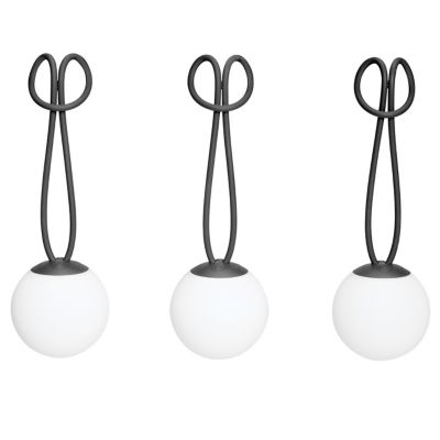 Bolleke Mini Rechargeable LED Pendant, Set of 3