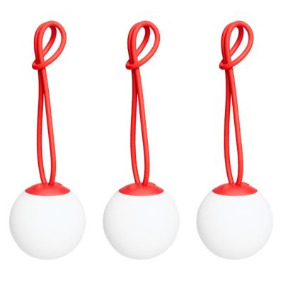 Bolleke Mini Rechargeable LED Pendant, Set of 3