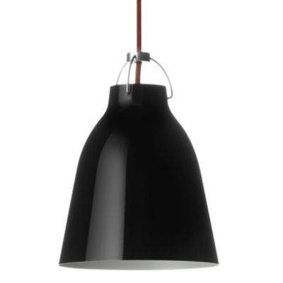 Caravaggio Pendant (Gloss Black with Red|Small) - OPEN BOX