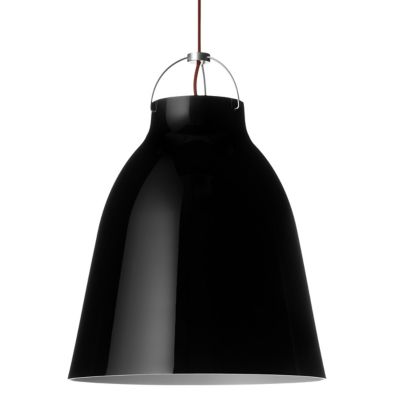 Caravaggio Pendant (Gloss Black with Red|Large) - OPEN BOX