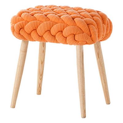 Knitted Stool - Plaits