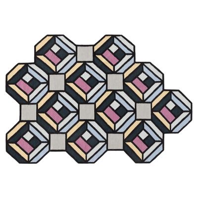 Kilim Parquet Tetragon Rug