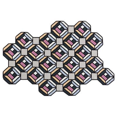 Kilim Parquet Tetragon Rug