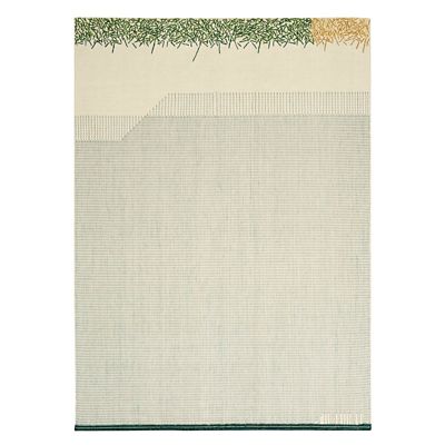 Backstitch Calm Area Rug