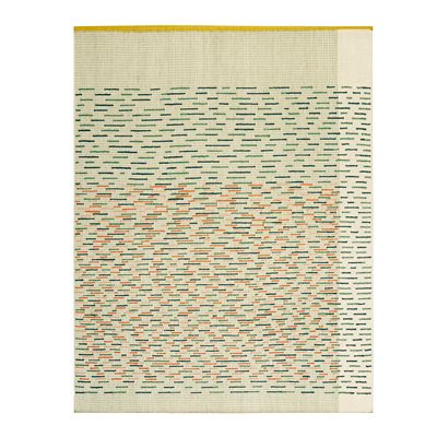 Backstitch Busy Area Rug