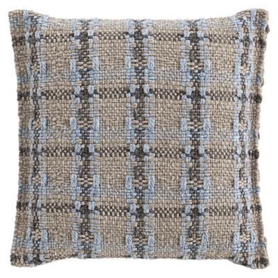 Garden Layers Checks Outdoor Pillow