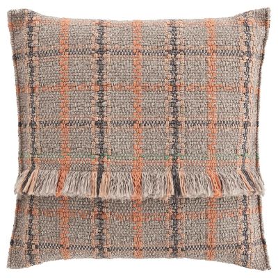 Garden Layers Tartan Big Outdoor Pillow