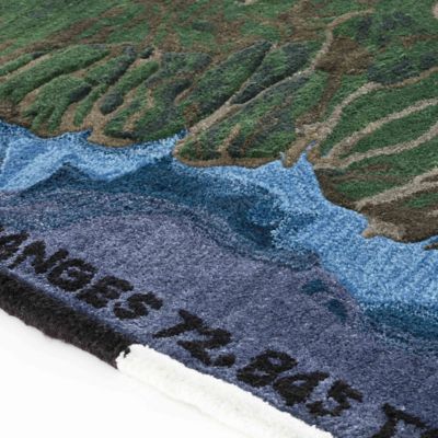 Tappeto in plastica Rivers Gange - Gan Rugs