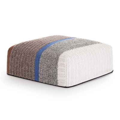 Mangas Outdoor Pouf (Grey) - OPEN BOX