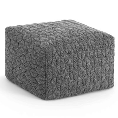 Chaddar Square Pouf