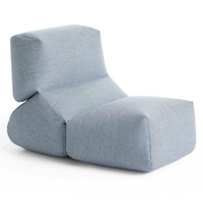 Grapy Vichy Outdoor Lounge Pouf