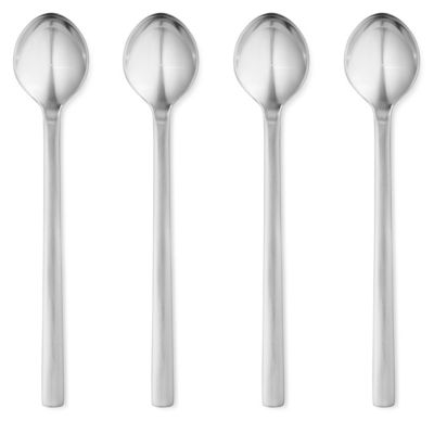 New York Caffe Latte/Ice Tea Spoon, Set of 4
