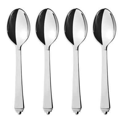 Pyramid Dessert Spoon, Set of 4
