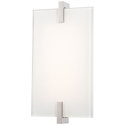 Hooked LED Wall Sconce (Polished Nickel) - OPEN BOX RETURN