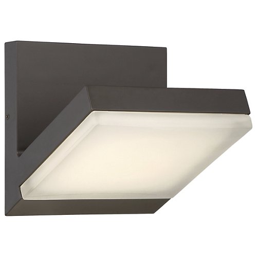 Angle Outdoor LED Wall Sconce (Oil Rubbed Bronze) - OPEN BOX