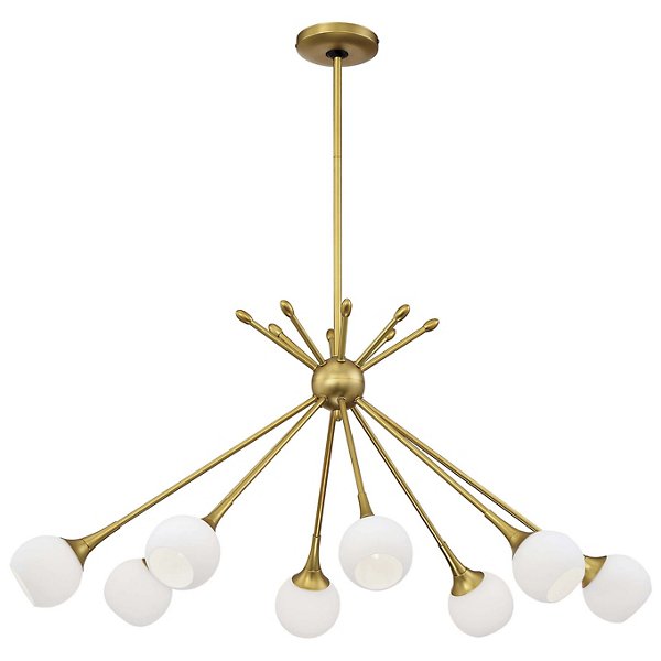 Pontil P1808 8 Light Chandelier By, George Kovacs Conic Chandelier