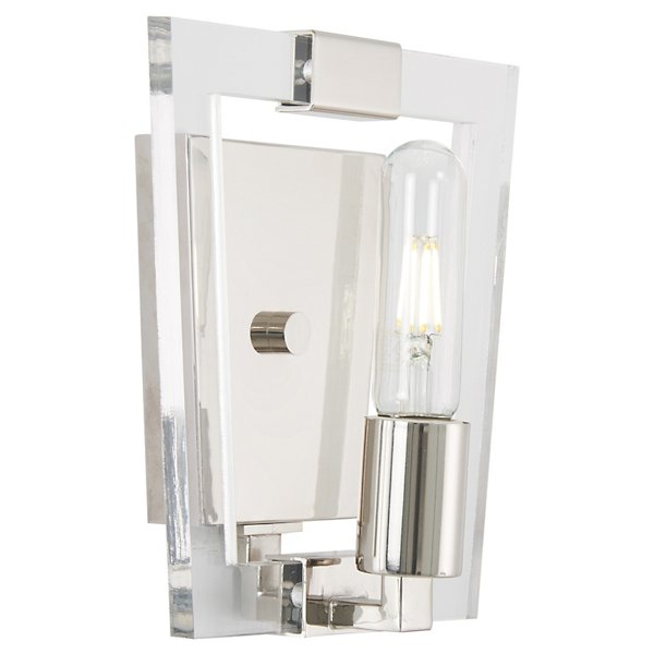 Crystal Chrome Wall Sconce By George Kovacs At Lumens Com - Chrome Wall Sconces