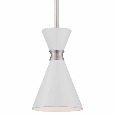 Conic Mini Pendant (Glitter Gloss White) - OPEN BOX
