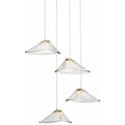 Sneer LED Multi-Light Pendant by George Kovacs at