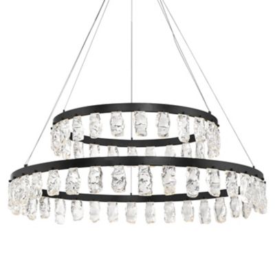 Arctic Glacier 2 Tier LED Chandelier