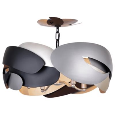 Metalo Misto Semi-Flushmount