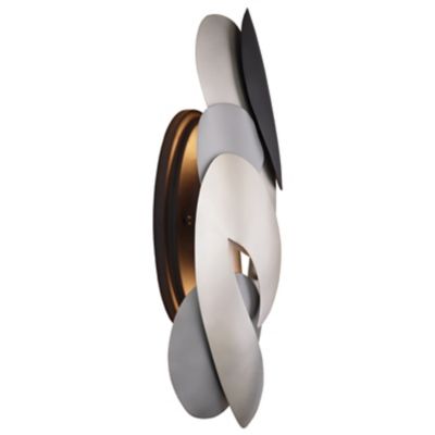Metalo Wall Sconce (Coal Black w/ Atlas & Midnight)-OPEN BOX