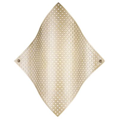 Grid Wall Sconce (Soft Brass) - OPEN BOX