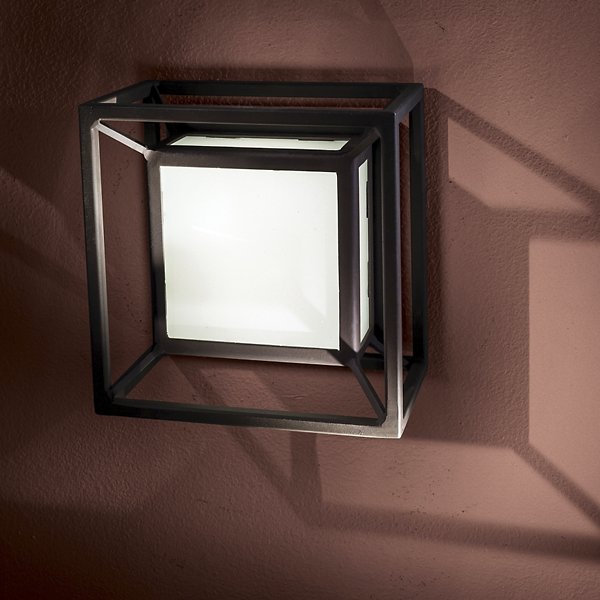 Outline LED Outdoor Square Wall Sconce
