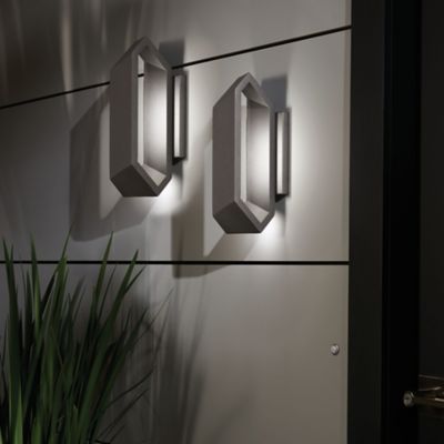 Pitch Outdoor LED Wall Sconce by Kovacs at