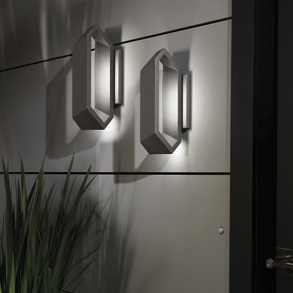 Pitch Outdoor LED Wall Sconce