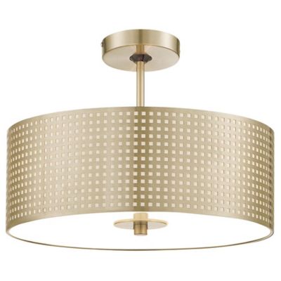 Grid Semi-Flushmount