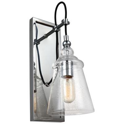Loras Wall Sconce (Chrome) - OPEN BOX RETURN