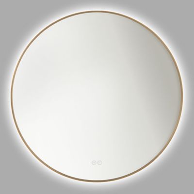 Cadre Round LED Mirror