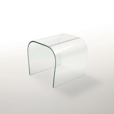 Bent Glass Stool