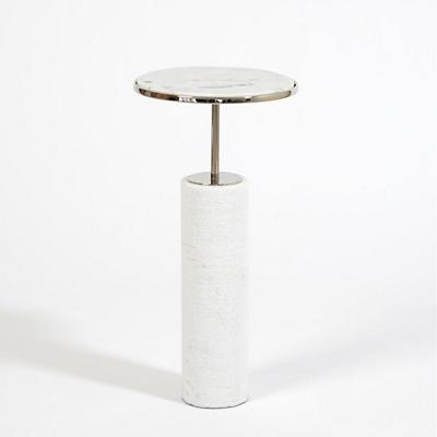 Cored Tall Marble Table