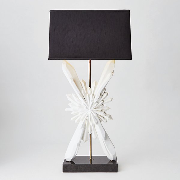 Facet Starburst Table Lamp By Global, Adesso Starburst Table Lamp