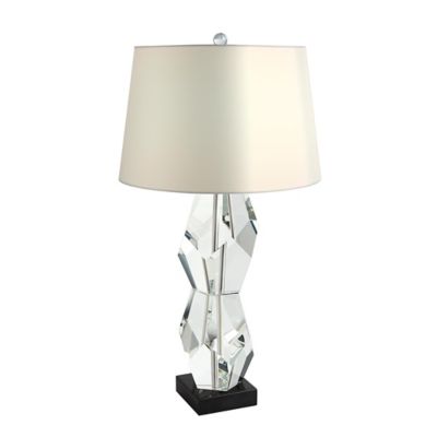 Facet Block Tall Table Lamp