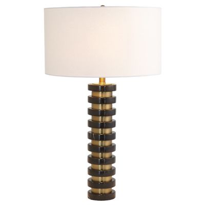 Marble Stack Table Lamp