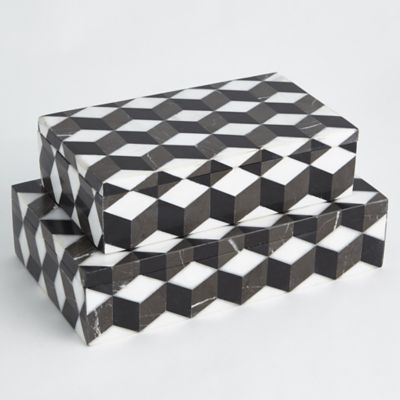 Global Views Escher Marble Box - Thumbnail 5